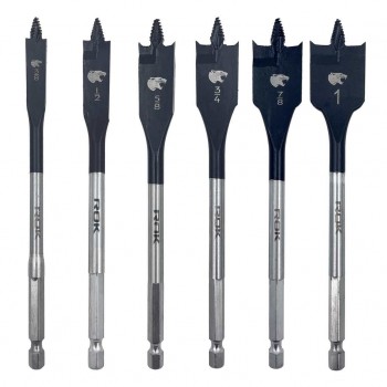 ROK Set of Spade Bit 6 in. with Speedtip - Pack of 6